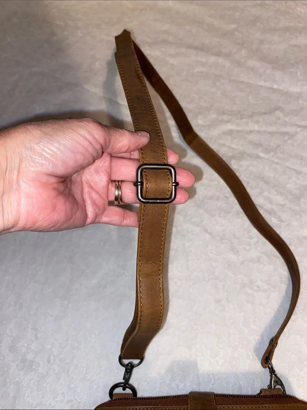 Concealed Carry Millie Leather Crossbody